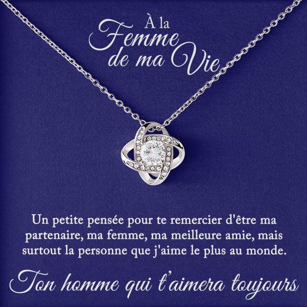 Collier Pour Mon Partenaire - Une petite pensée pour te remercier