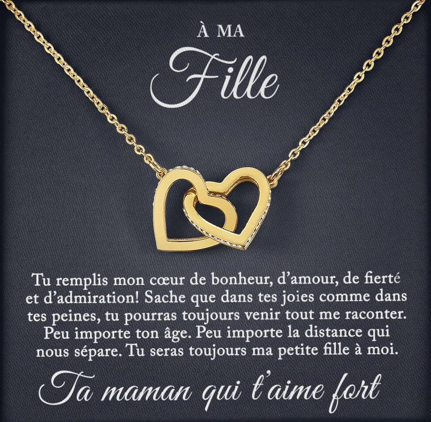 Collier Pour Ma Fille - Tu seras toujours ma petite fille à moi