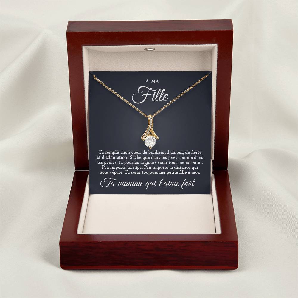 Collier Pour Ma Fille - Tu seras toujours ma petite fille à moi