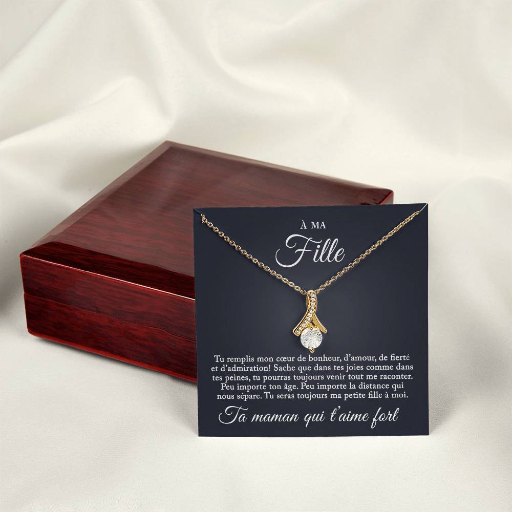 Collier Pour Ma Fille - Tu seras toujours ma petite fille à moi