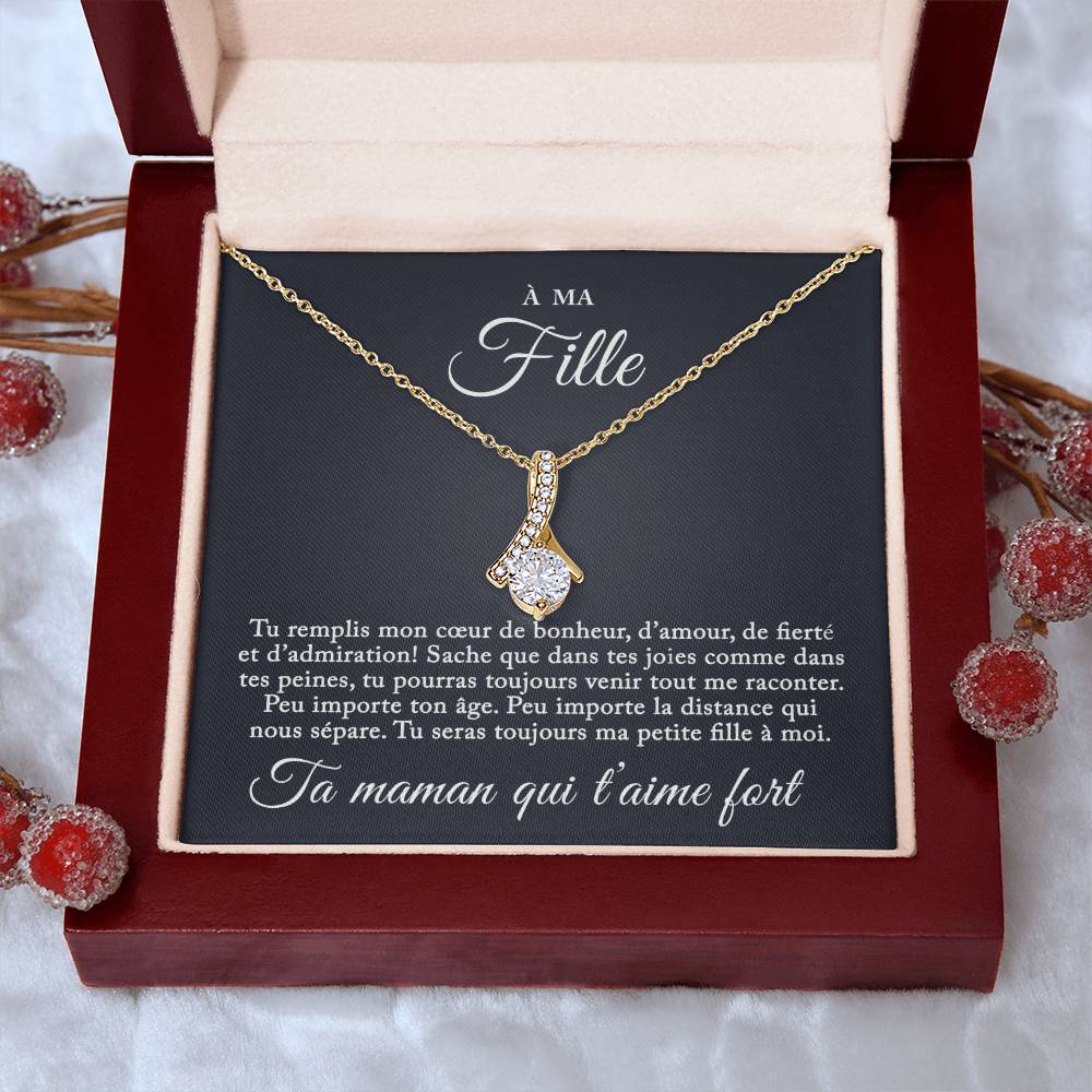 Collier Pour Ma Fille - Tu seras toujours ma petite fille à moi