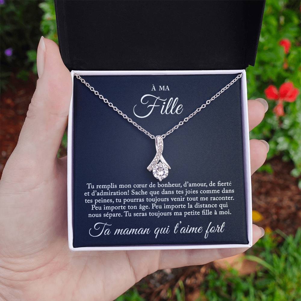 Collier Pour Ma Fille - Tu seras toujours ma petite fille à moi