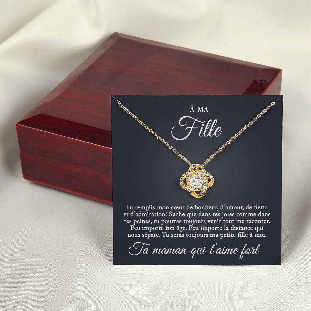 Collier Pour Ma Fille - Tu seras toujours ma petite fille à moi
