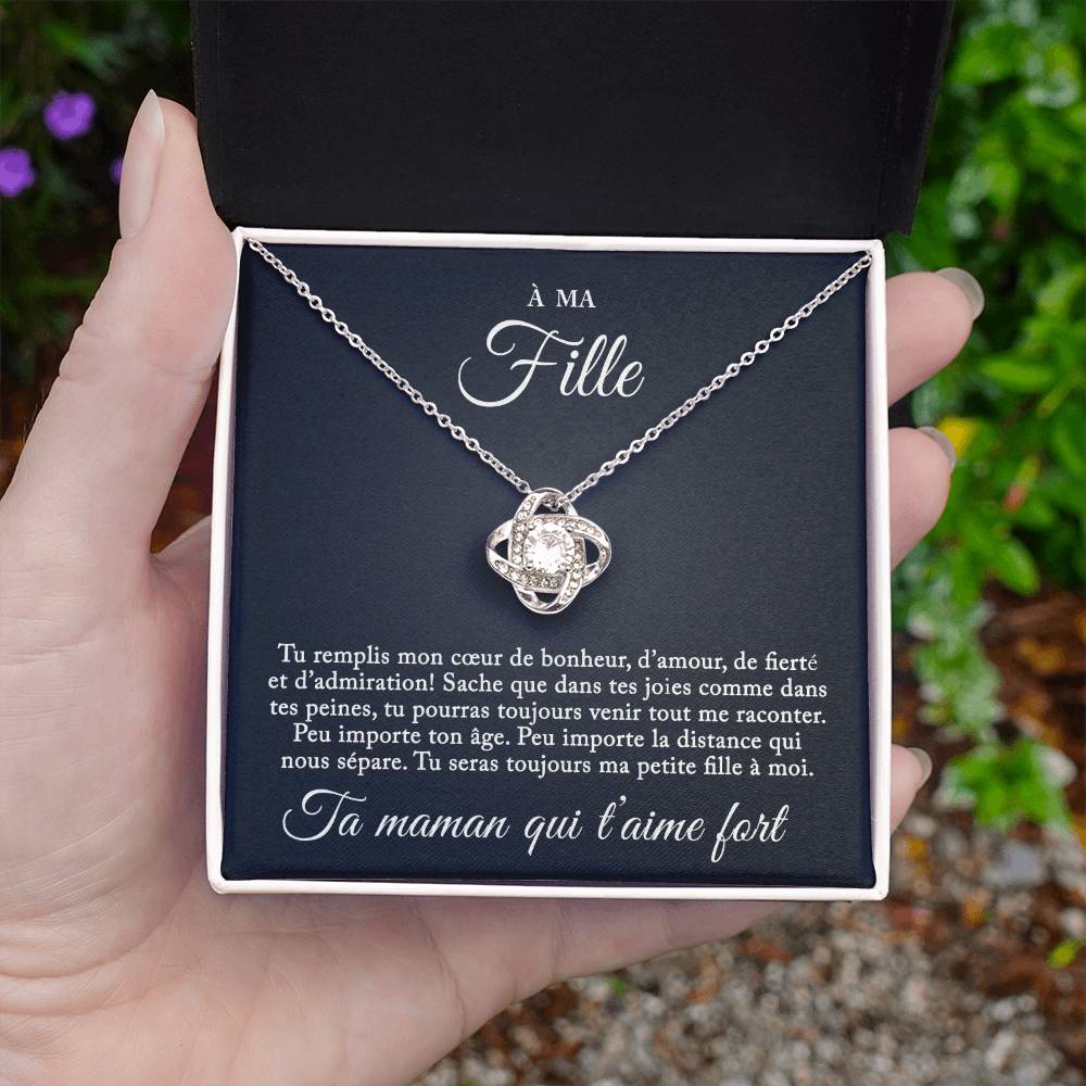 Collier Pour Ma Fille - Tu seras toujours ma petite fille à moi