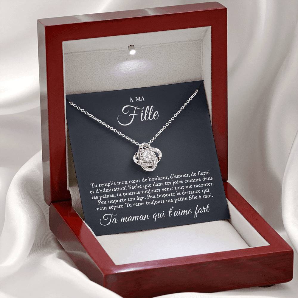 Collier Pour Ma Fille - Tu seras toujours ma petite fille à moi