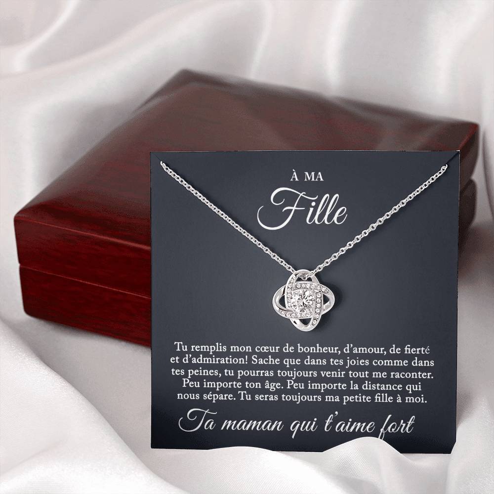 Collier Pour Ma Fille - Tu seras toujours ma petite fille à moi