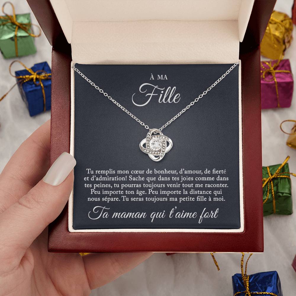 Collier Pour Ma Fille - Tu seras toujours ma petite fille à moi