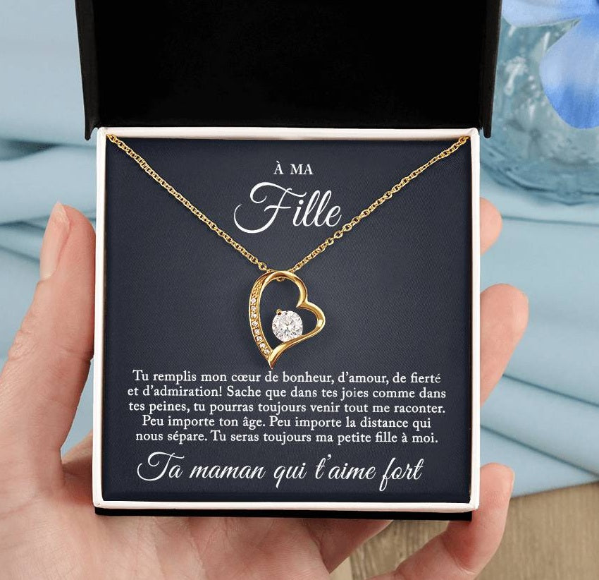 Collier Pour Ma Fille - Tu seras toujours ma petite fille à moi