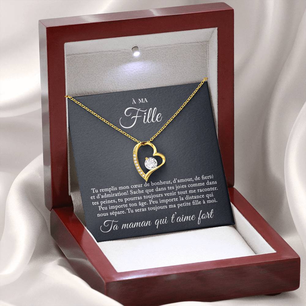 Collier Pour Ma Fille - Tu seras toujours ma petite fille à moi