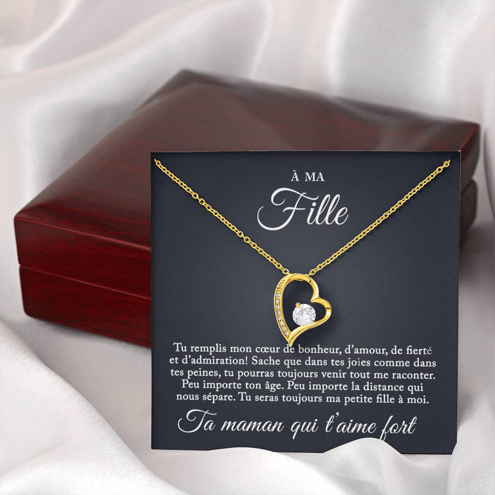 Collier Pour Ma Fille - Tu seras toujours ma petite fille à moi