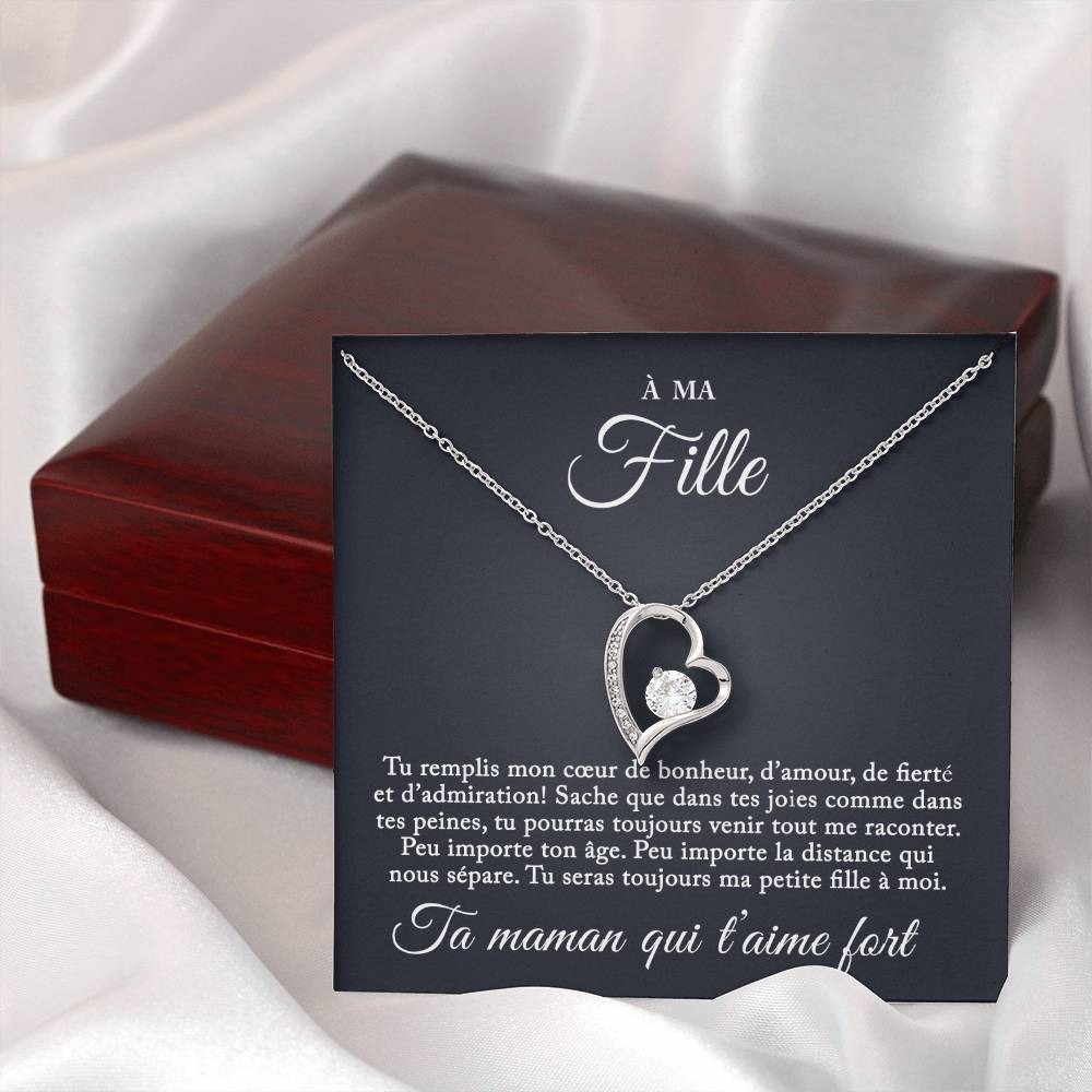 Collier Pour Ma Fille - Tu seras toujours ma petite fille à moi
