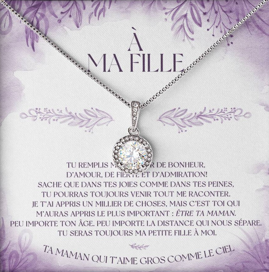 Collier Pour Ma Fille  - Tu remplis mon coeur de bonheur