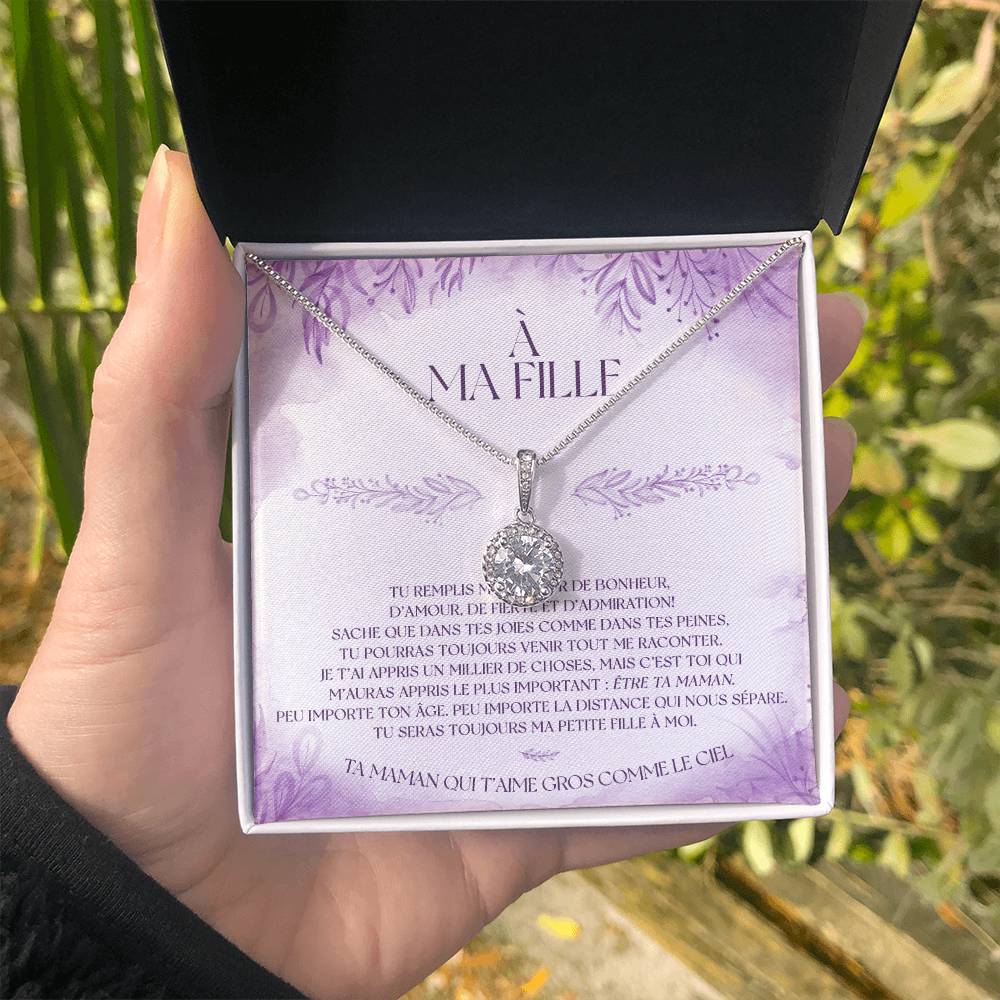 Collier Pour Ma Fille  - Tu remplis mon coeur de bonheur