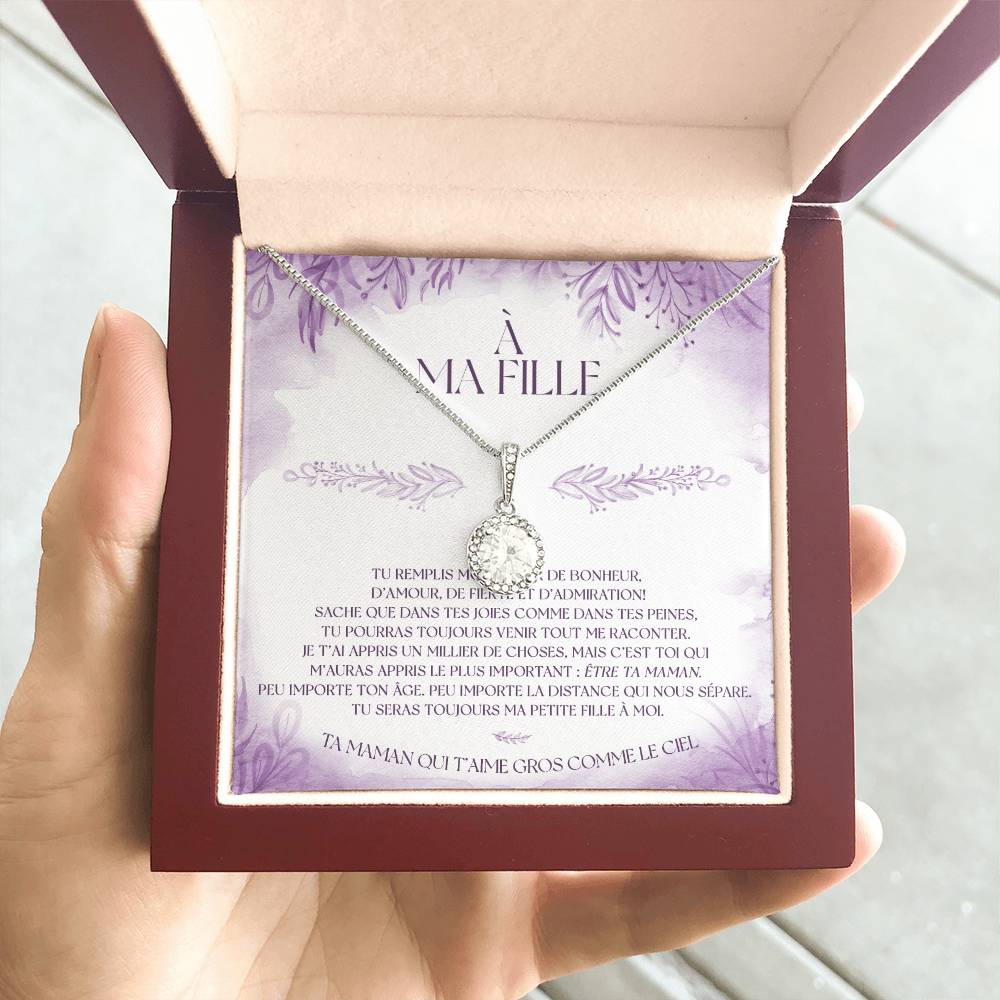 Collier Pour Ma Fille  - Tu remplis mon coeur de bonheur