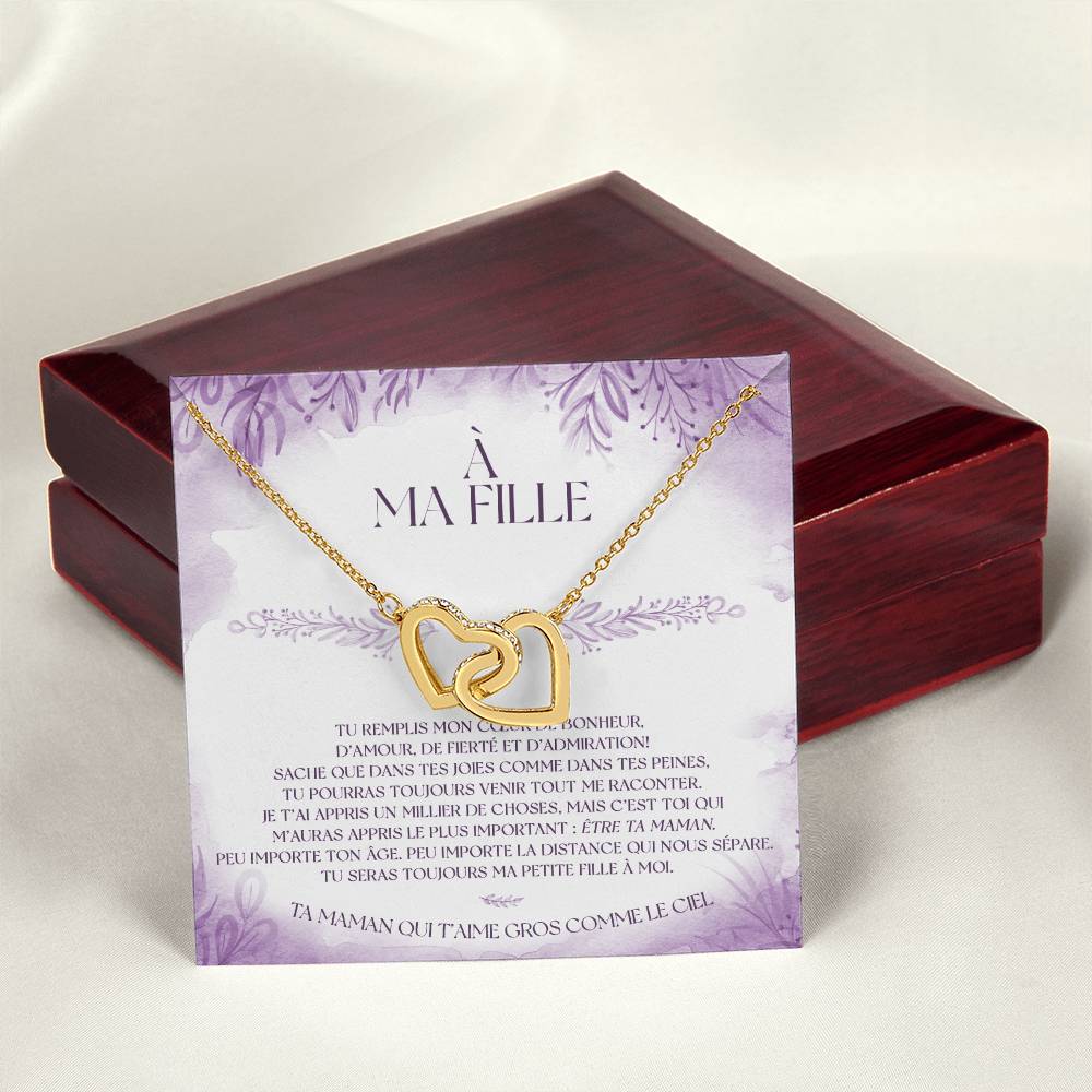 Collier Pour Ma Fille  - Tu remplis mon coeur de bonheur