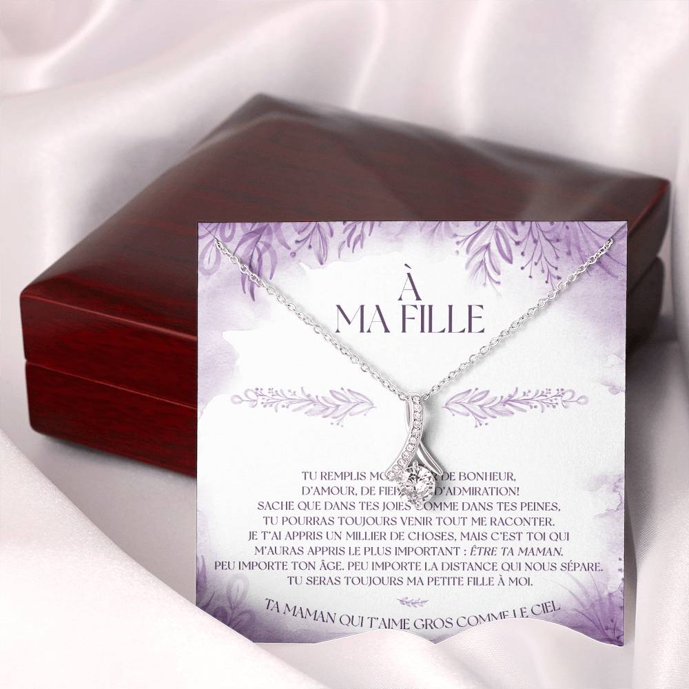 Collier Pour Ma Fille  - Tu remplis mon coeur de bonheur