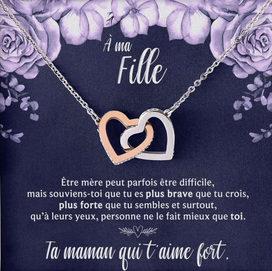 Collier Pour Ma Fille - Pour Une Nouvelle Maman