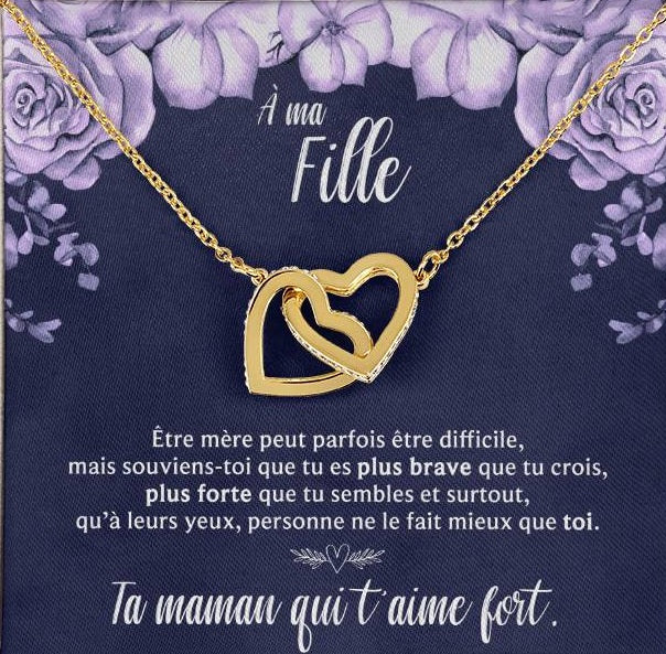 Collier Pour Ma Fille - Pour Une Nouvelle Maman