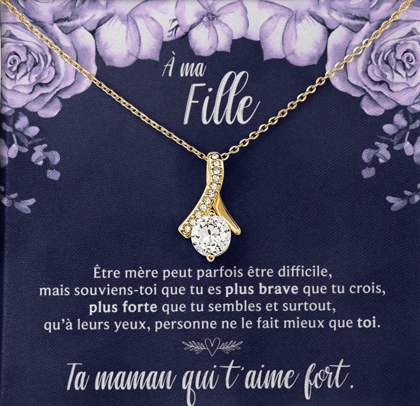 Collier Pour Ma Fille - Pour Une Nouvelle Maman