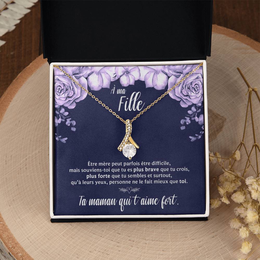 Collier Pour Ma Fille - Pour Une Nouvelle Maman