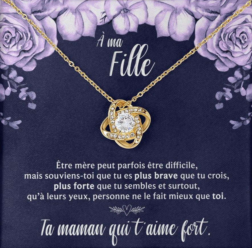 Collier Pour Ma Fille - Pour Une Nouvelle Maman