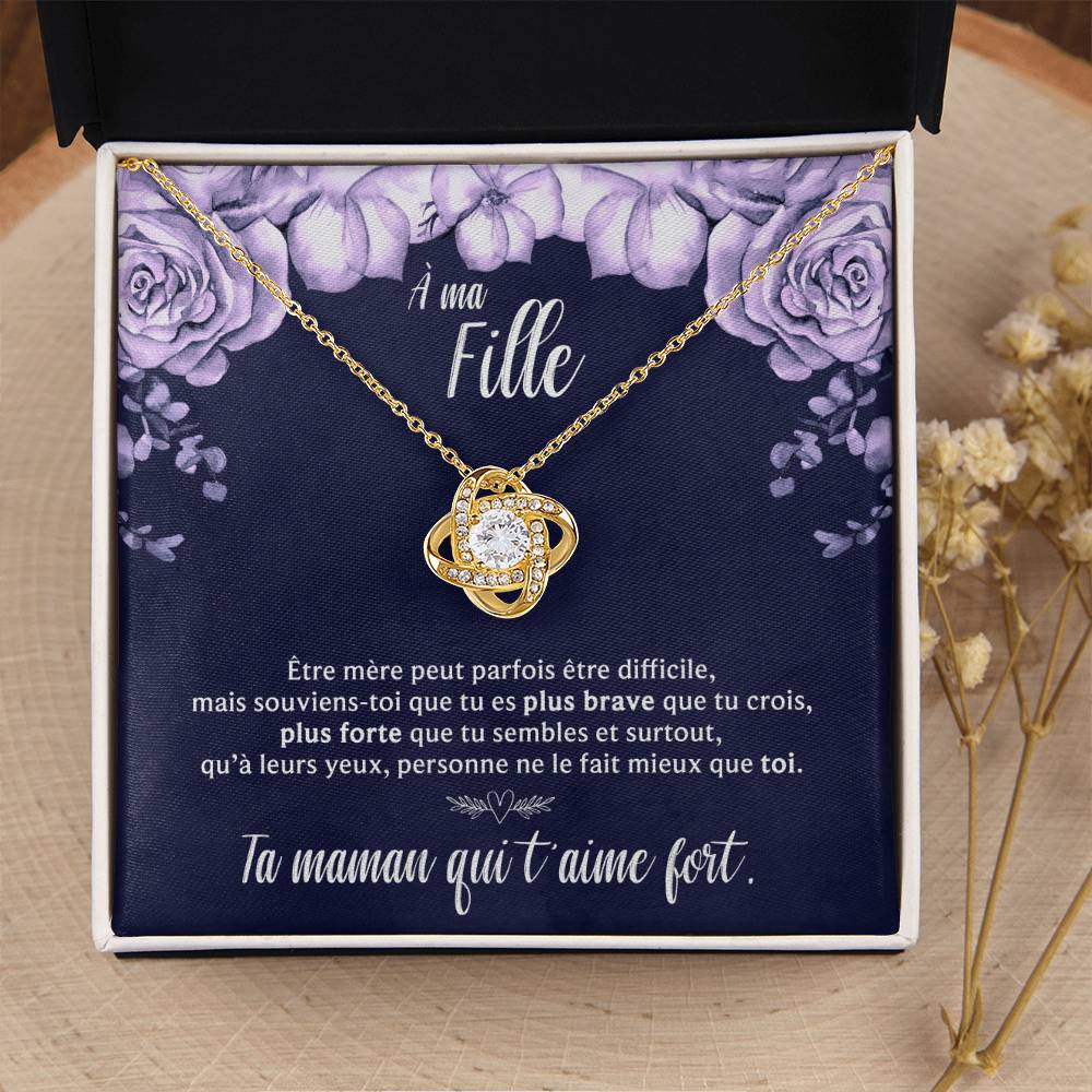 Collier Pour Ma Fille - Pour Une Nouvelle Maman