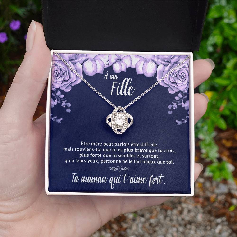 Collier Pour Ma Fille - Pour Une Nouvelle Maman