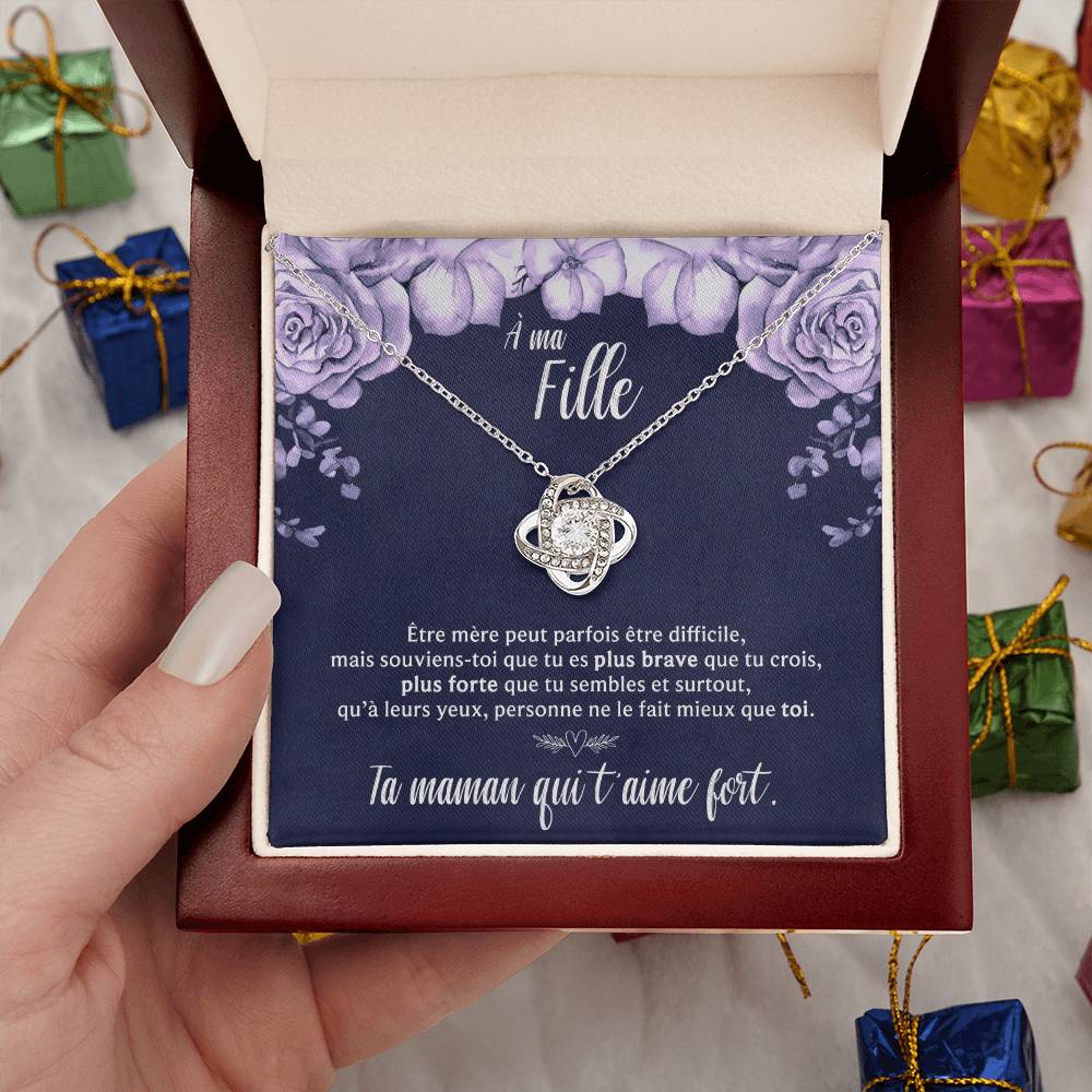 Collier Pour Ma Fille - Pour Une Nouvelle Maman