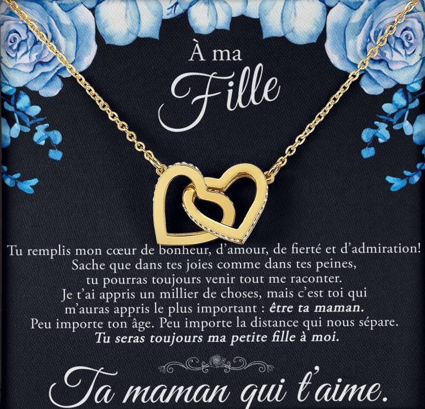 Collier Pour Ma Fille - Tu Remplis Mon Coeur De Bonheur