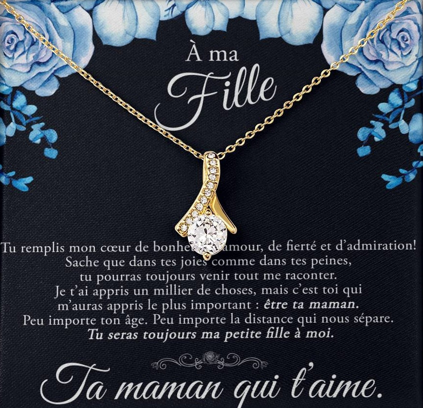 Collier Pour Ma Fille - Tu Remplis Mon Coeur De Bonheur