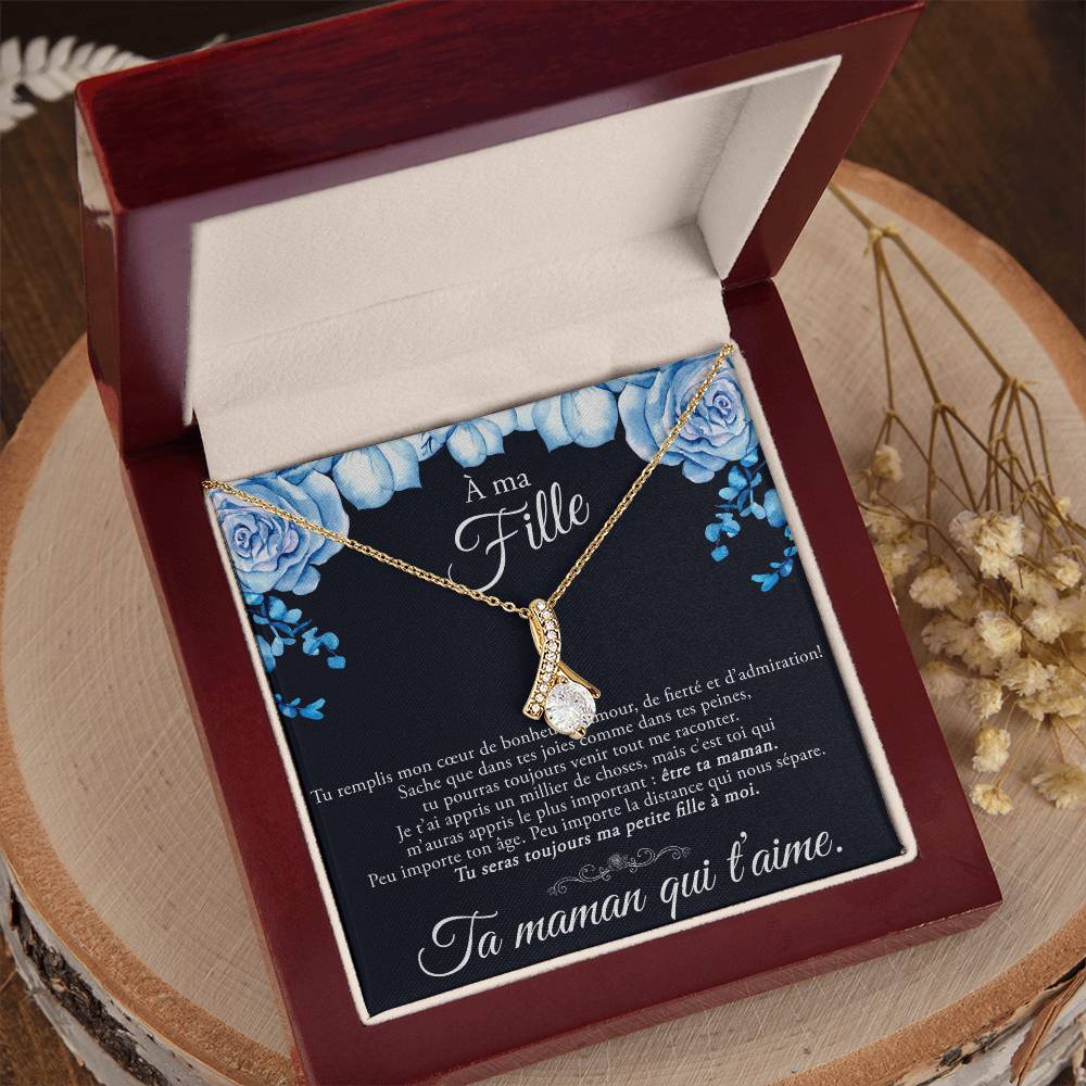Collier Pour Ma Fille - Tu Remplis Mon Coeur De Bonheur