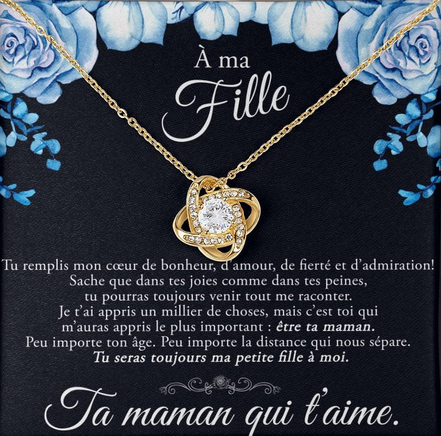 Collier Pour Ma Fille - Tu Remplis Mon Coeur De Bonheur