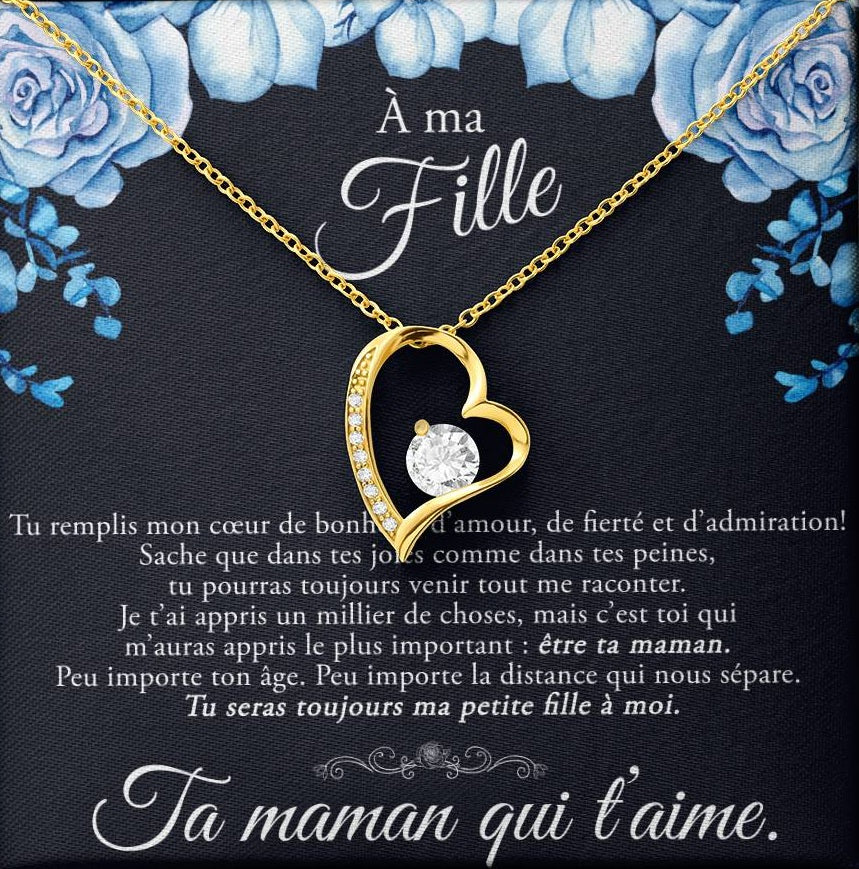 Collier Pour Ma Fille - Tu Remplis Mon Coeur De Bonheur
