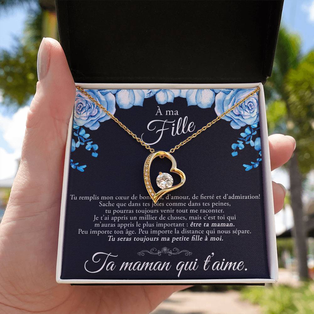 Collier Pour Ma Fille - Tu Remplis Mon Coeur De Bonheur