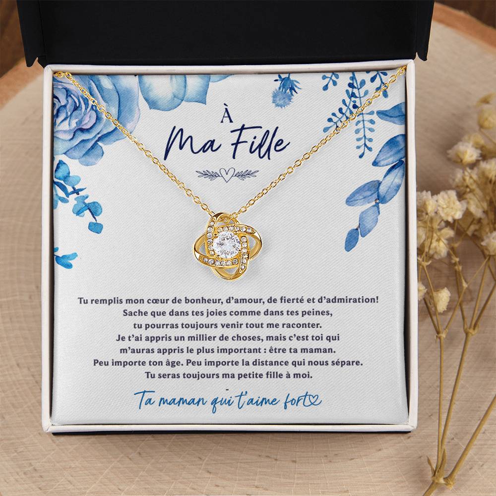 Collier Pour Ma Fille - Tu remplis mon coeur de bonheur