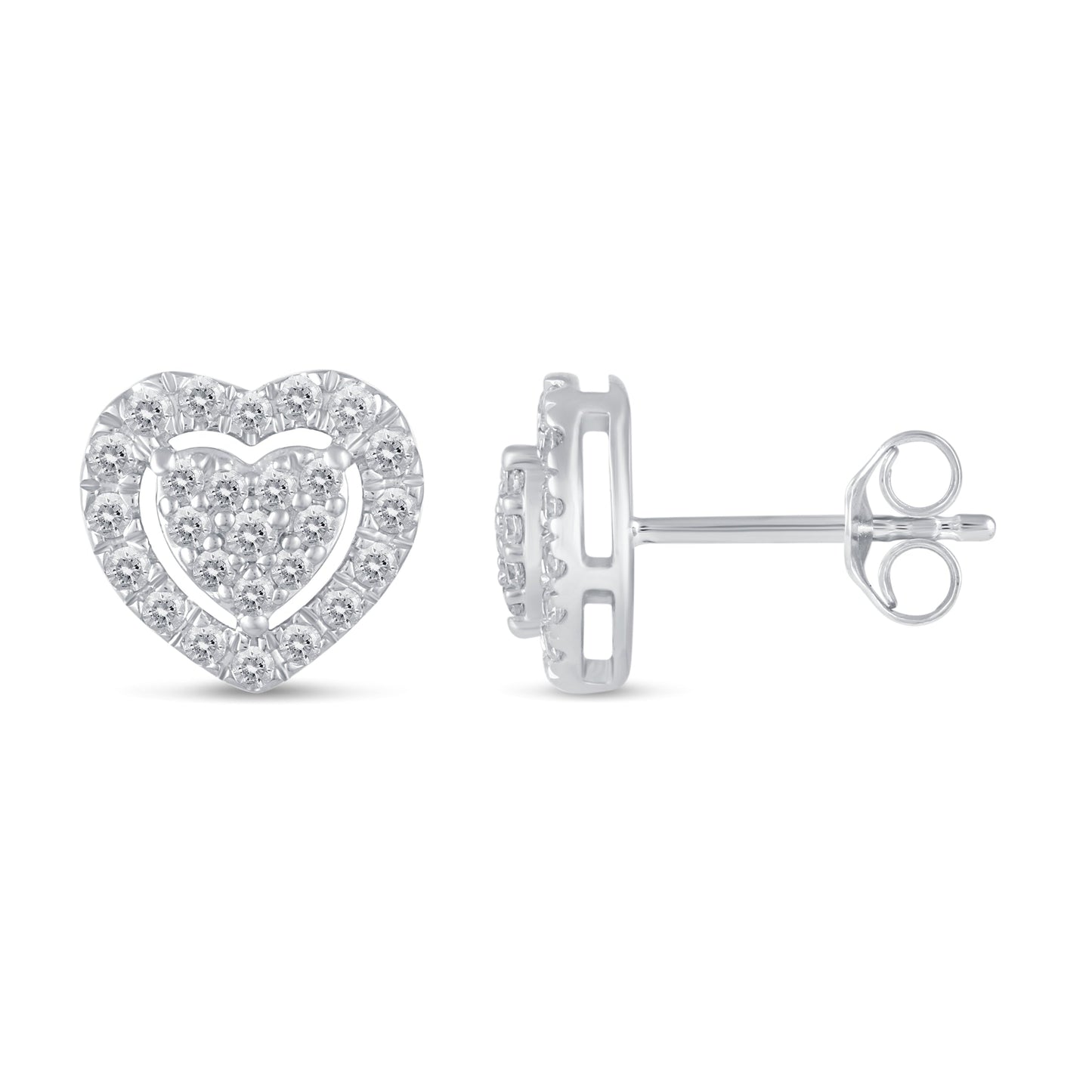 Boucles d'oreilles Cœur D'amour