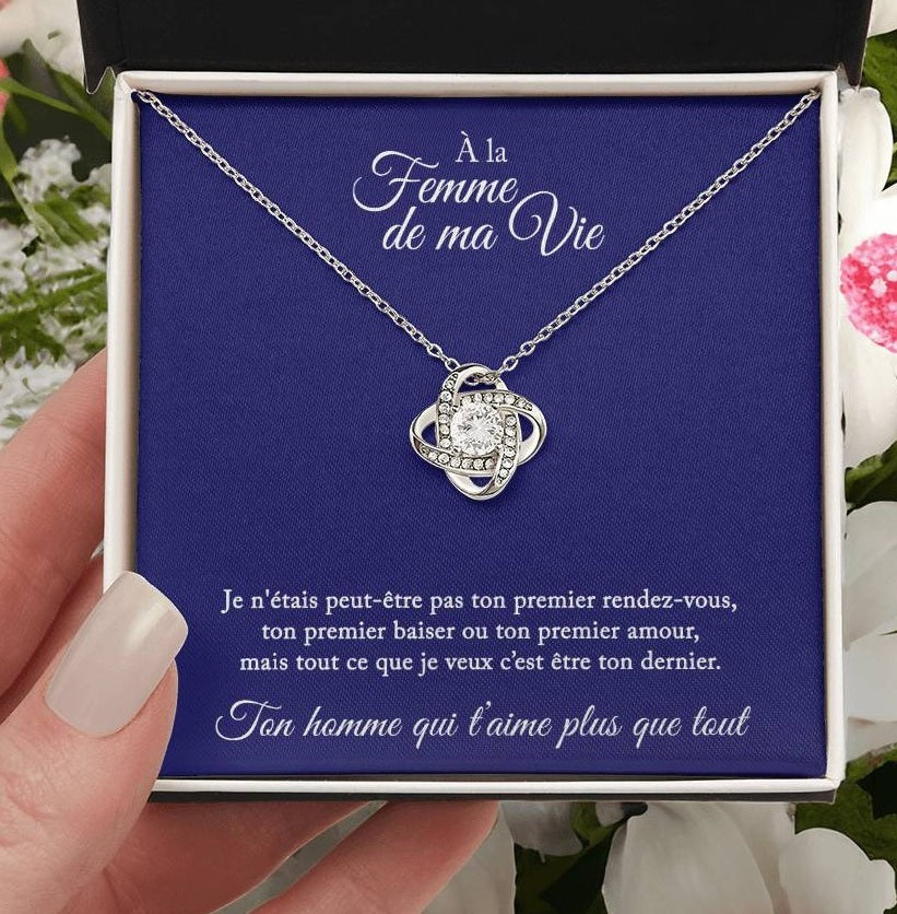 Collier Pour Mon Partenaire - Je Veux Être Ton Dernier