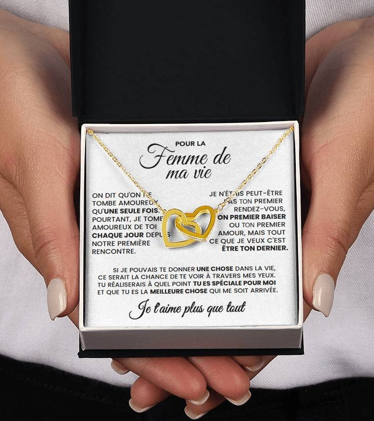 Collier Pour Mon Partenaire - Je t'aime Plus Que Tout