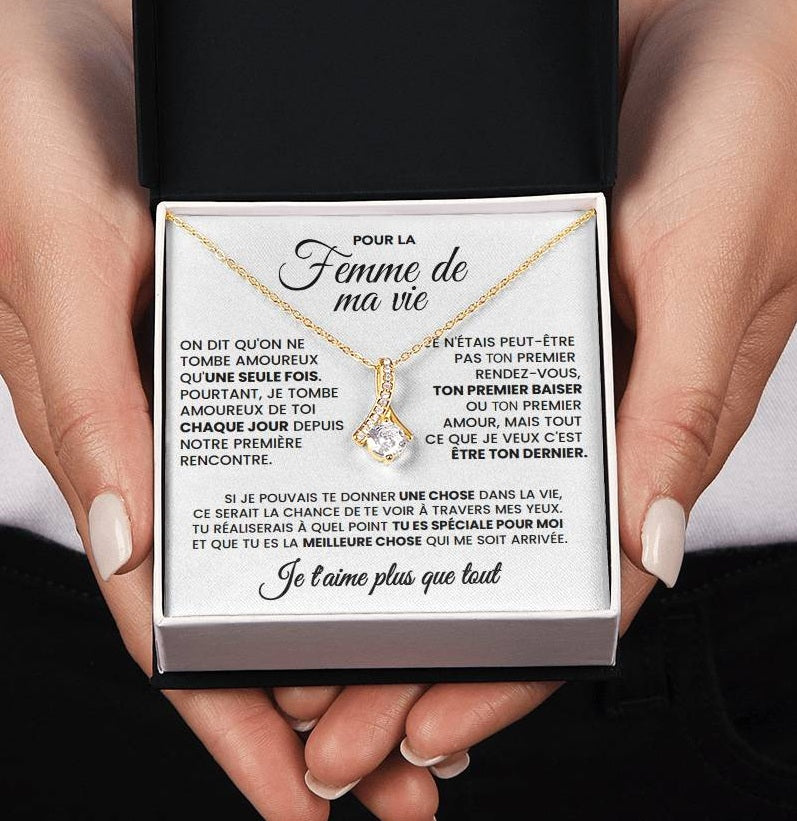 Collier Pour Mon Partenaire - Je t'aime Plus Que Tout