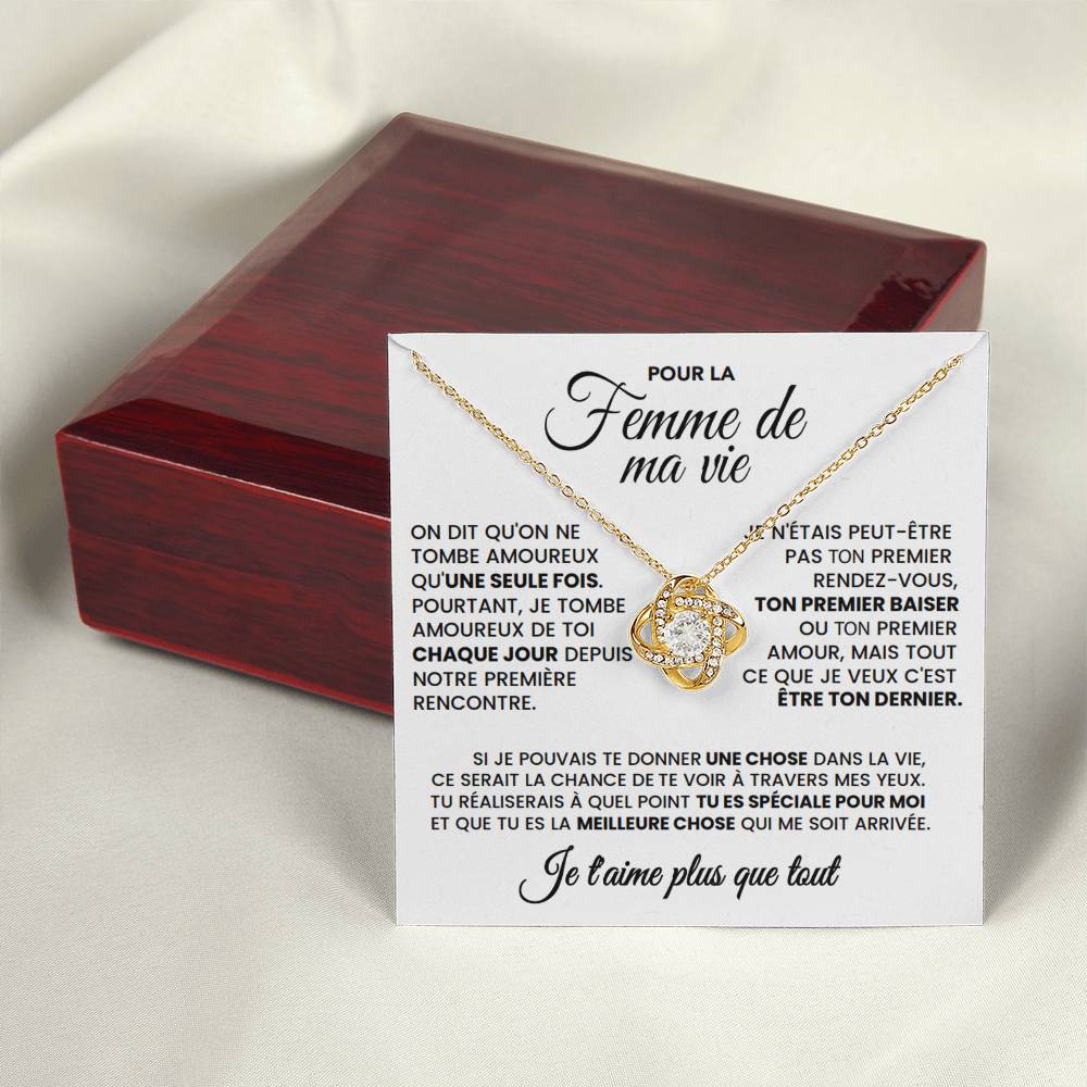 Collier Pour Mon Partenaire - Je t'aime Plus Que Tout