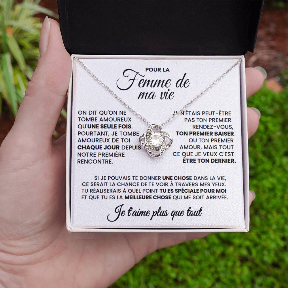 Collier Pour Mon Partenaire - Je t'aime Plus Que Tout