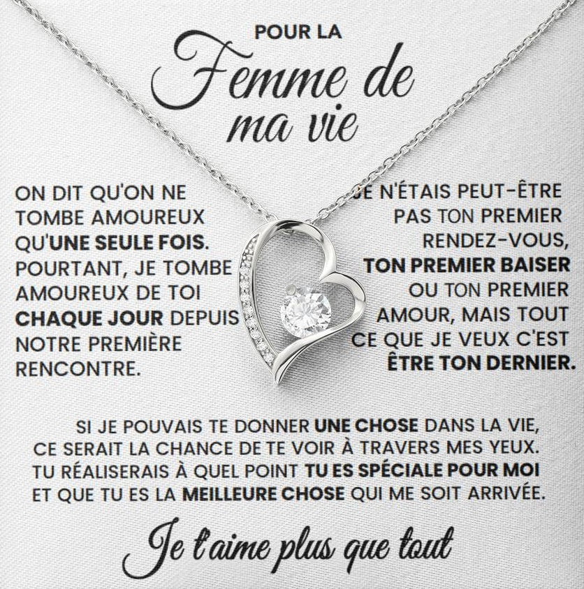 Collier Pour Mon Partenaire - Je t'aime Plus Que Tout
