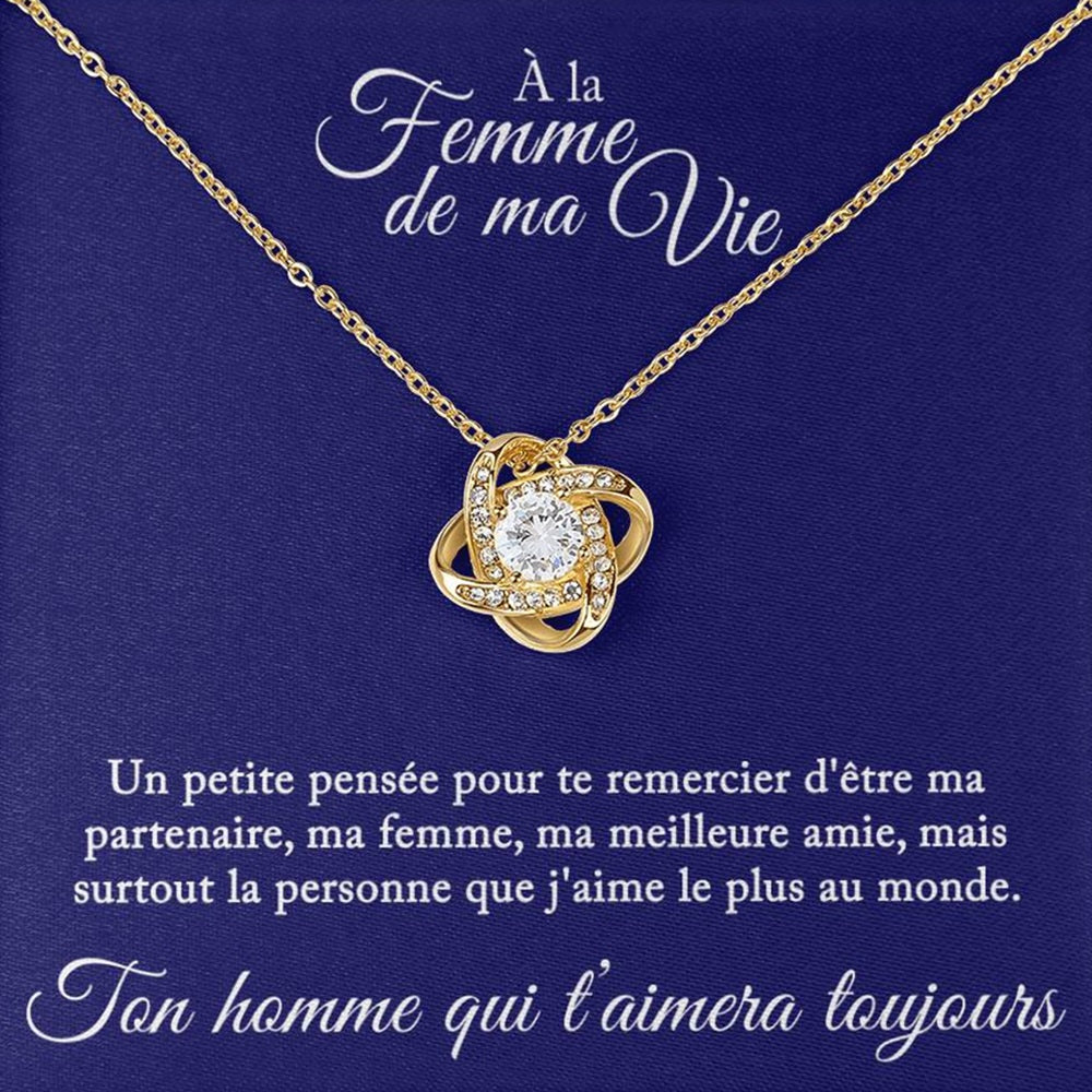 Collier Pour Mon Partenaire - Une petite pensée pour te remercier