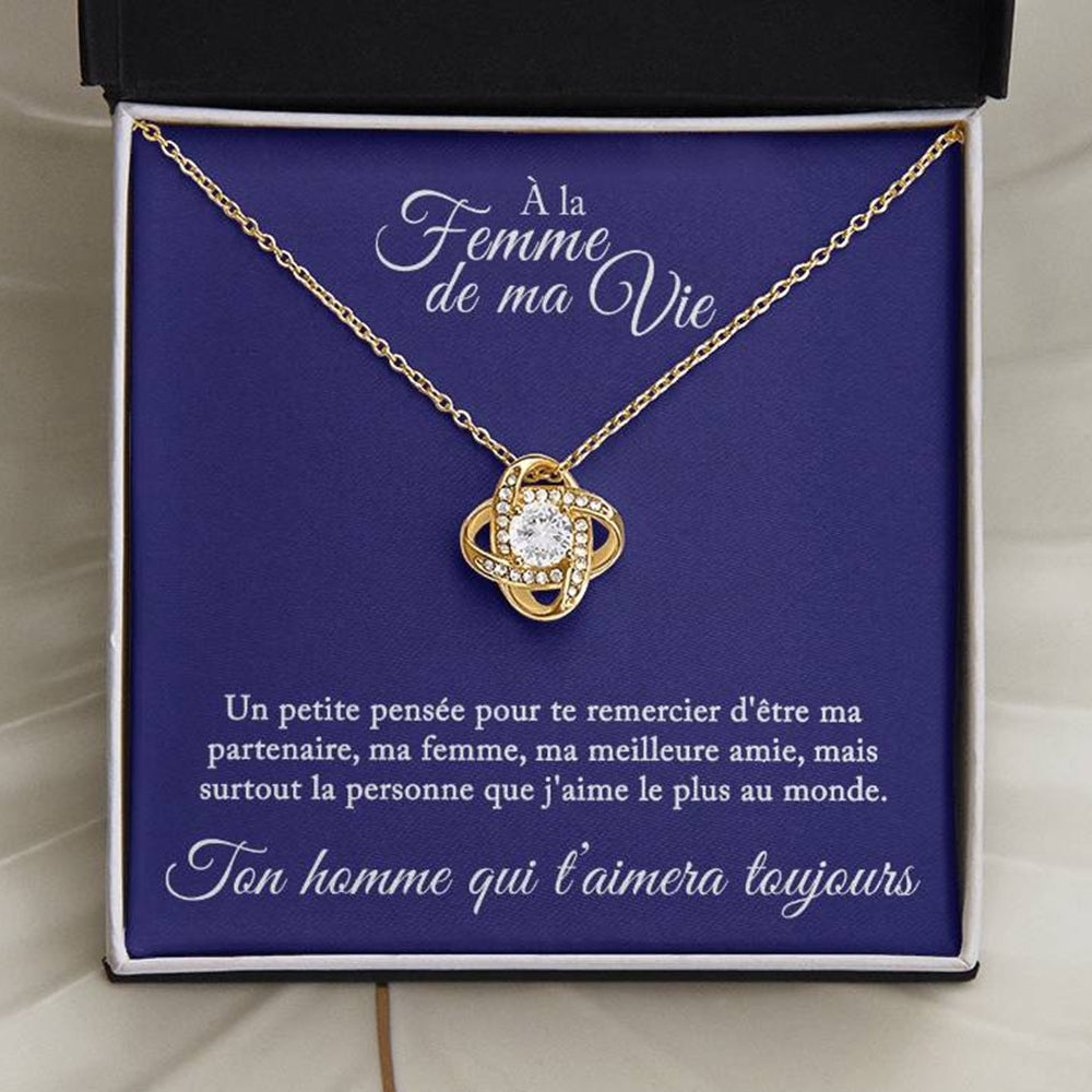 Collier Pour Mon Partenaire - Une petite pensée pour te remercier