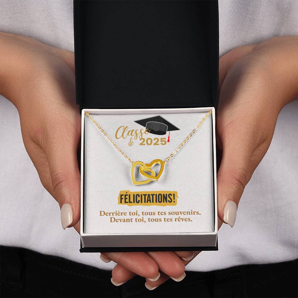 Félicitations! Graduation 2025 | Collier Amour Éternel
