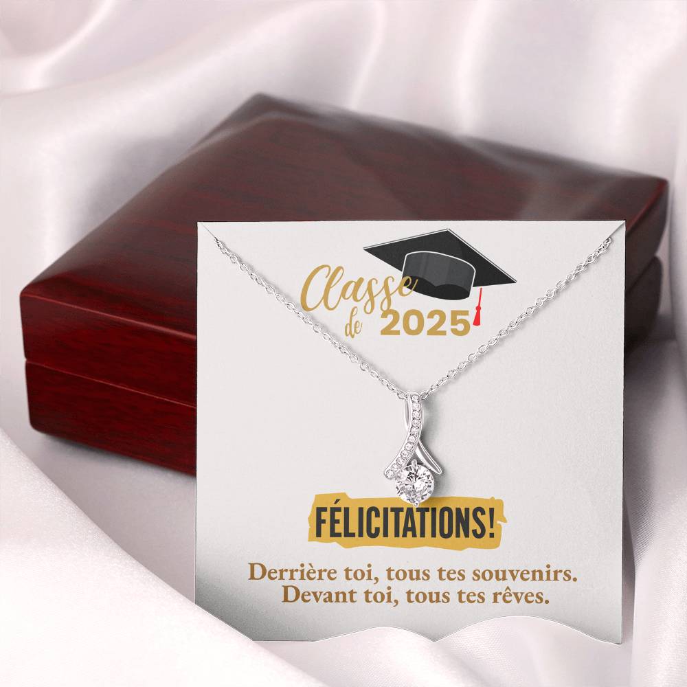 Félicitations! Graduation 2025 | Collier Amour Éternel