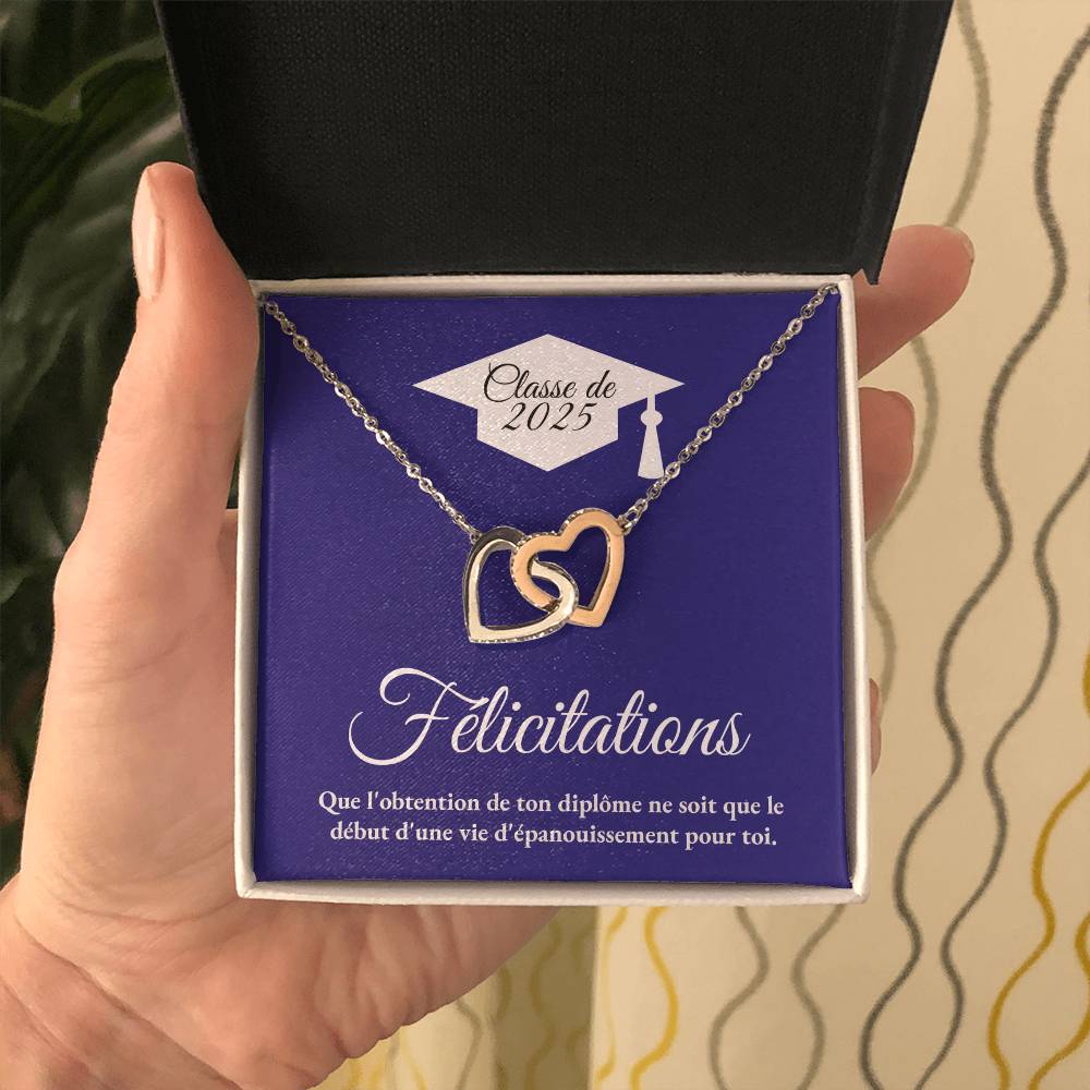 Félicitations - Collier Noeud d'Amour