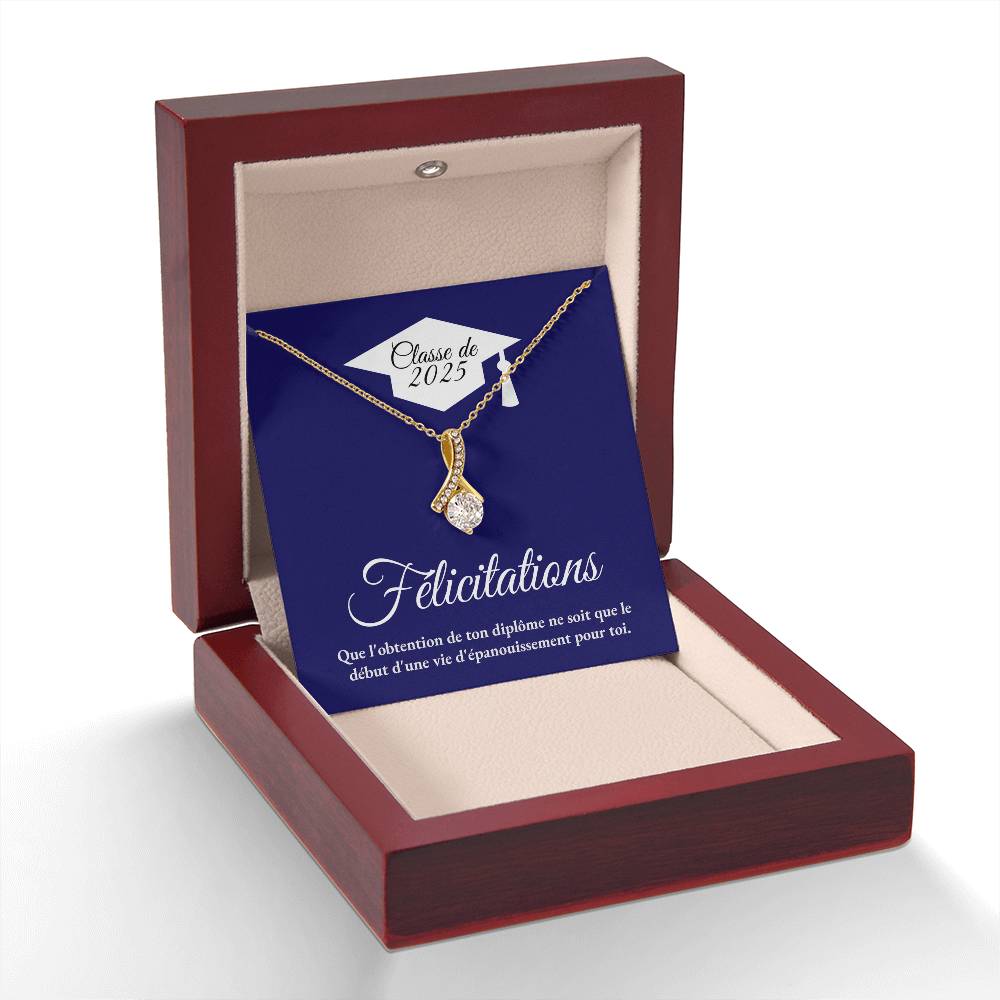 Félicitations - Collier Noeud d'Amour