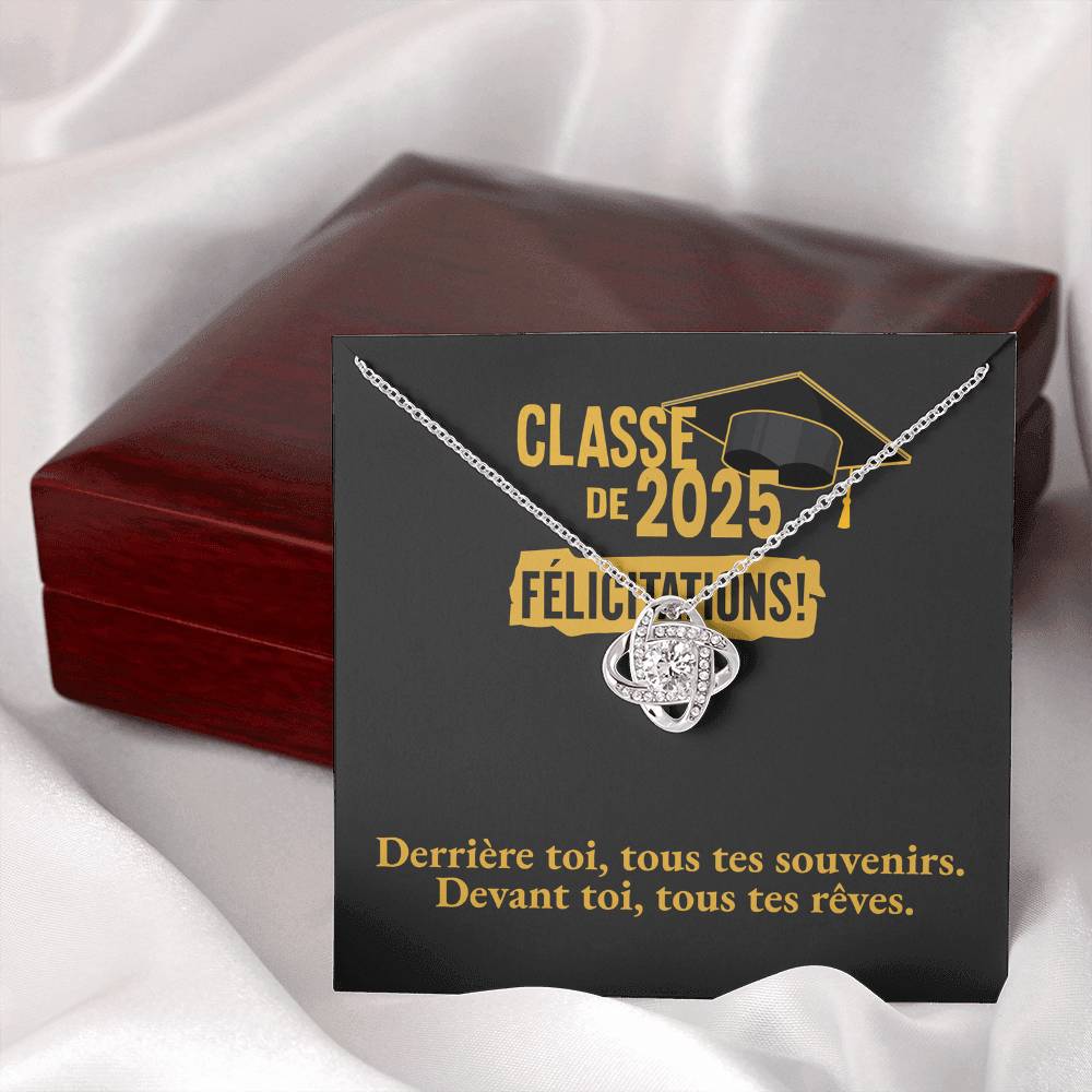 Classe de 2025 - Félicitations - Chaîne à maillons