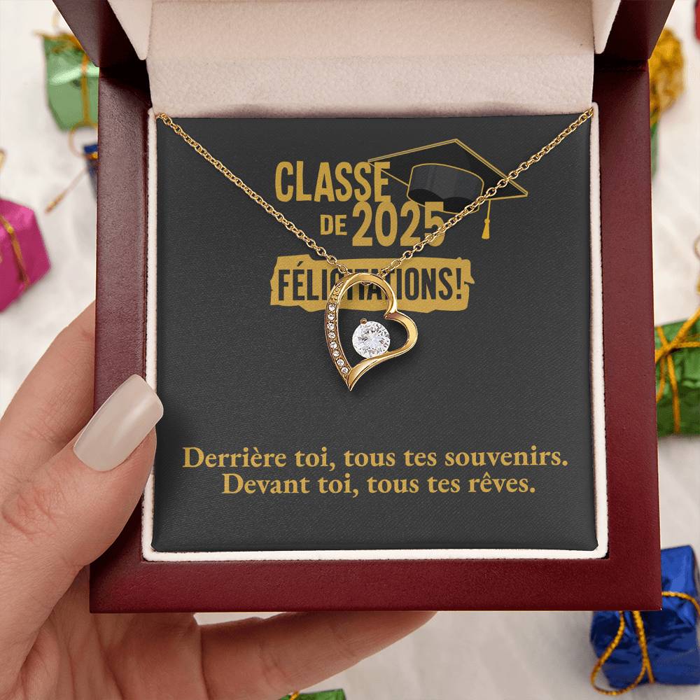 Classe de 2025 - Félicitations - Chaîne à maillons